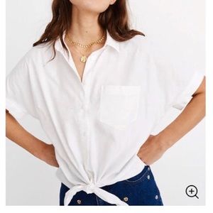 Madewell cotton button up